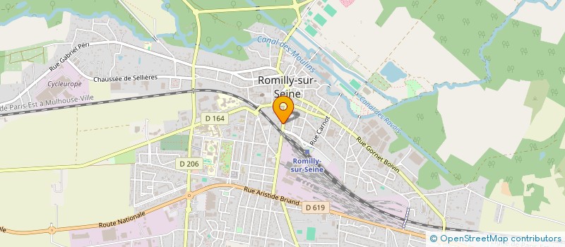 localisation de l'entreprise 882 663 750   ROMILLY-SUR-SEINE