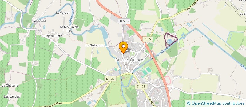 localisation de l'entreprise 882 673 049   BRISSAC LOIRE AUBANCE