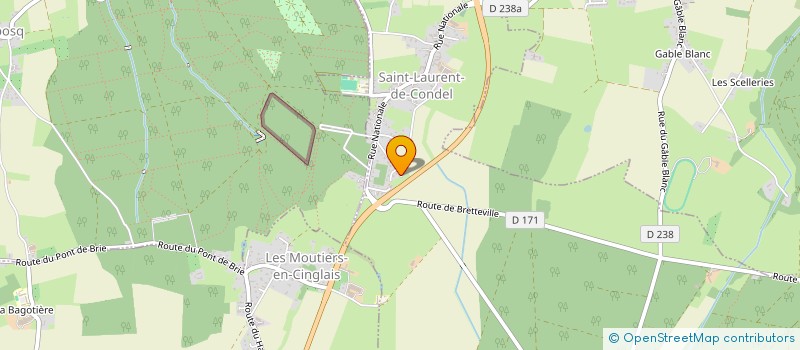 localisation de l'entreprise 882 687 049   SAINT-LAURENT-DE-CONDEL