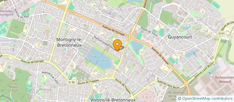 localisation de l'entreprise 882 689 953 à COLOMBES
