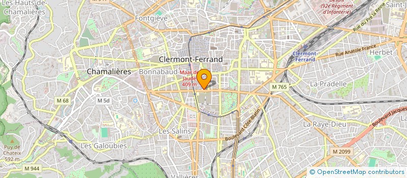localisation de l'entreprise 882 694 896   CLERMONT-FERRAND
