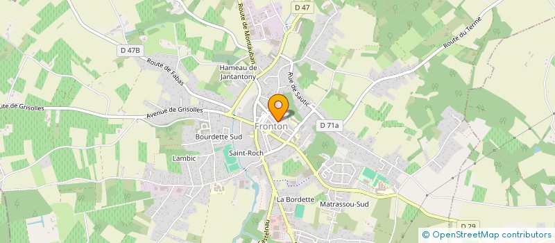 localisation de l'entreprise 882 698 343 à FRONTON