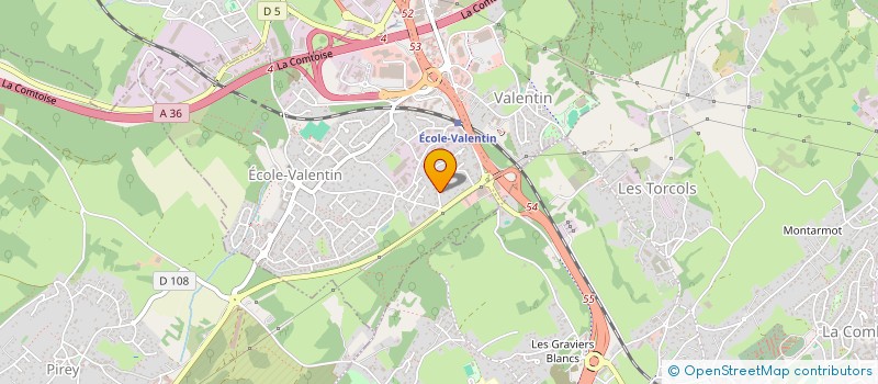 localisation de l'entreprise 882 706 997   BESANCON