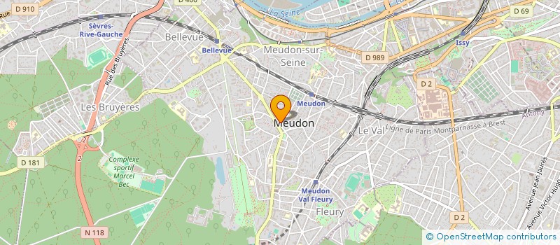 localisation de l'entreprise 882 710 205   MEUDON