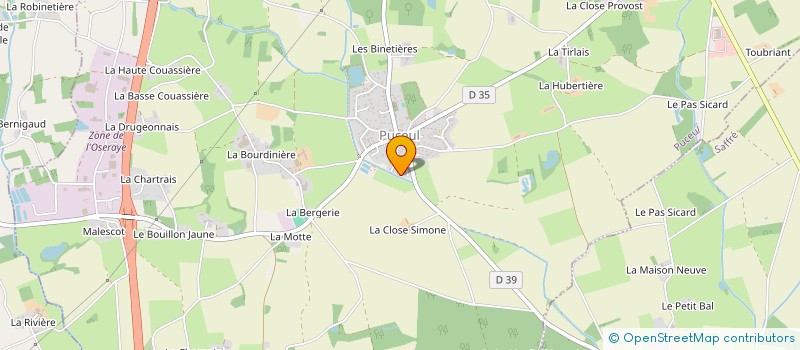 localisation de l'entreprise 882 724 388   PUCEUL