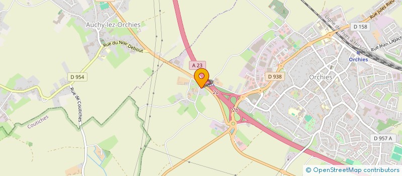 localisation de l'entreprise 882 725 203   ORCHIES