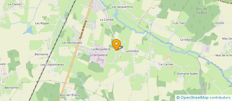 localisation de l'entreprise 882 727 563   SAINT-ETIENNE-DU-BOIS