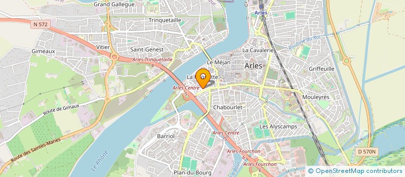 localisation de l'entreprise 882 733 330   ARLES