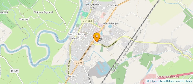 localisation de l'entreprise 882 737 901   SAINT-MICHEL-DE-FRONSAC