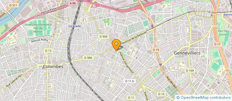 localisation de l'entreprise 882 741 358  à BOIS-COLOMBES