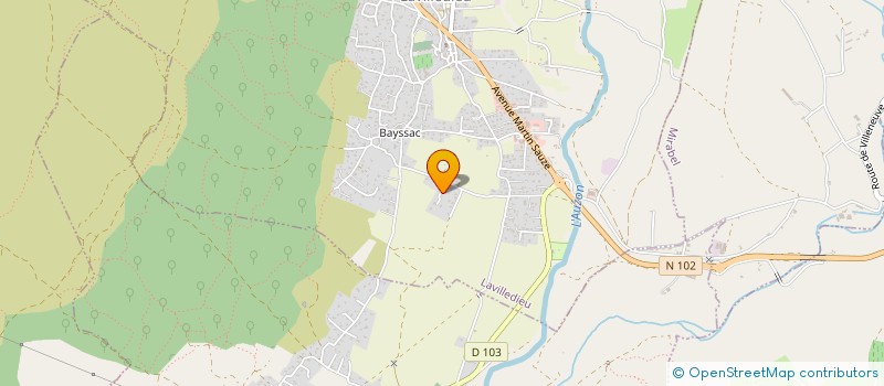 localisation de l'entreprise 882 748 916   LAVILLEDIEU