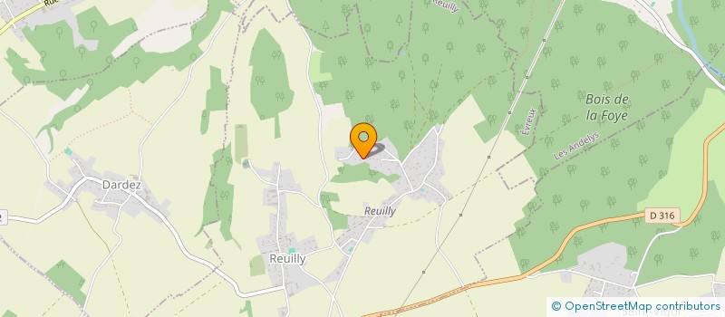 localisation de l'entreprise 882 749 898   REUILLY