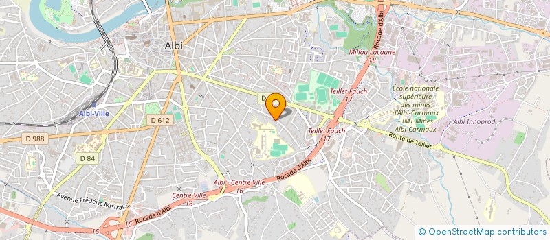 localisation de l'entreprise 882 756 851   ALBI