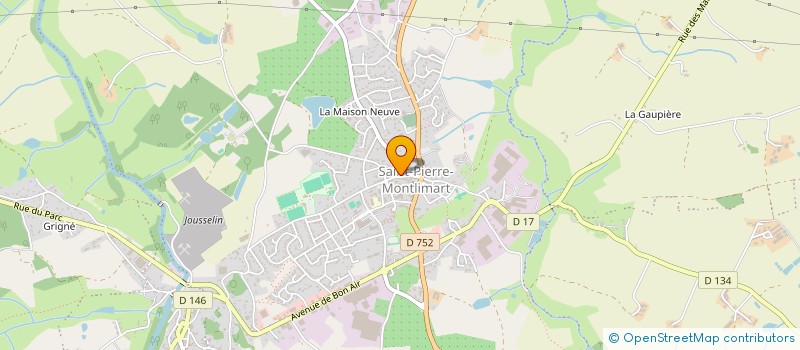 localisation de l'entreprise 882 772 684  à BEAUPREAU-EN-MAUGES
