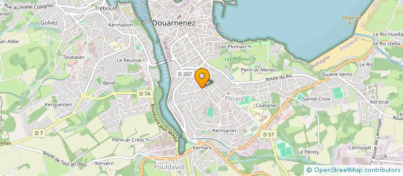 localisation de l'entreprise 882 778 822 à DOUARNENEZ