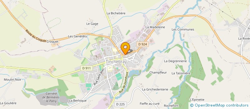 localisation de l'entreprise 882 784 721 à TINCHEBRAY-BOCAGE