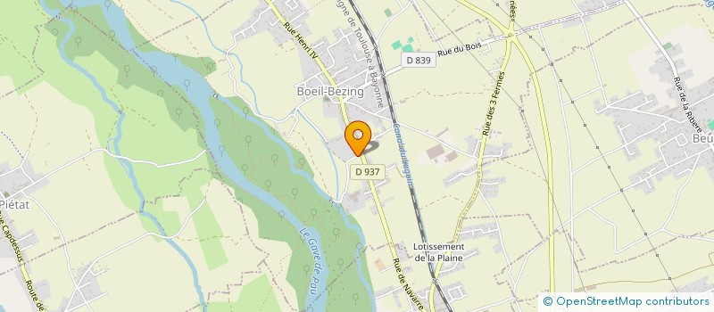 localisation de l'entreprise 882 793 557   BOEIL-BEZING