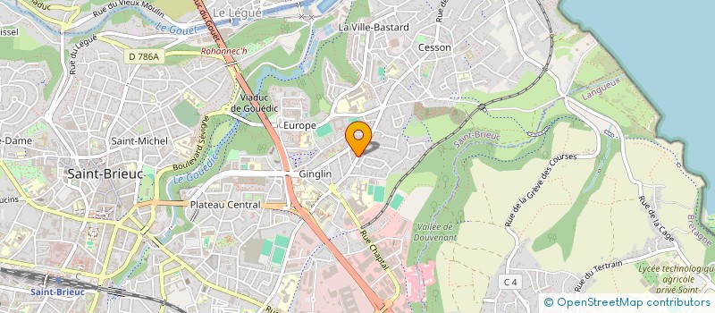 localisation de l'entreprise 882 806 326  à SAINT-BRIEUC