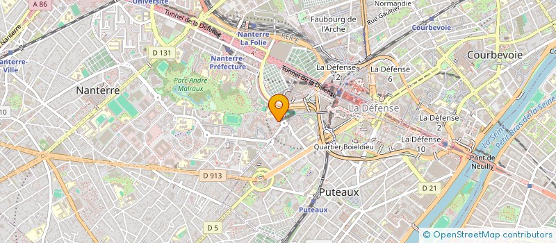 localisation de l'entreprise 882 813 272   NANTERRE