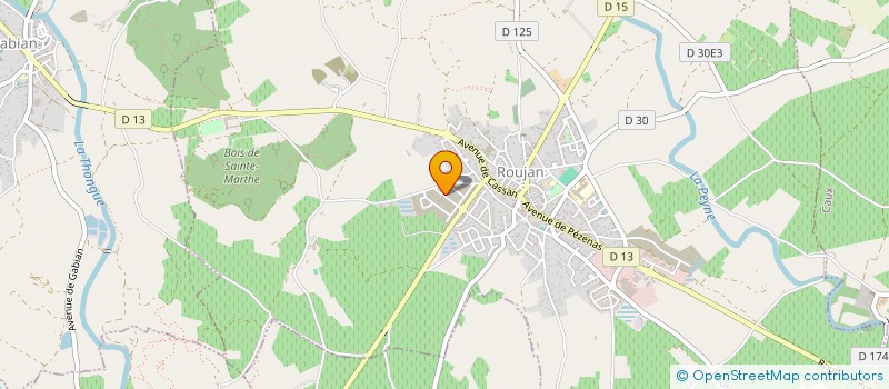 localisation de l'entreprise 882 822 646   ROUJAN