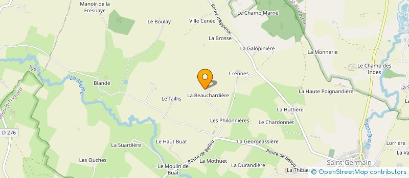 localisation de l'entreprise 882 824 410 à SAINT-GERMAIN-DE-LA-COUDRE