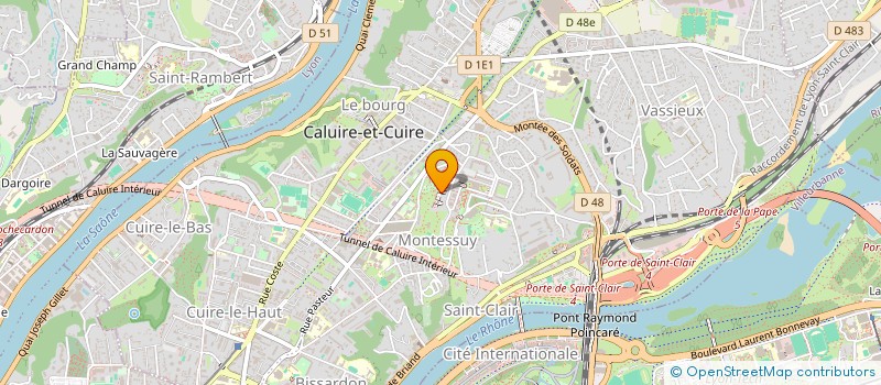 localisation de l'entreprise 882 826 639 à CALUIRE-ET-CUIRE