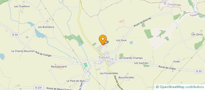 localisation de l'entreprise 882 830 789   TREBAN