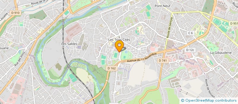 localisation de l'entreprise 882 832 728   POITIERS