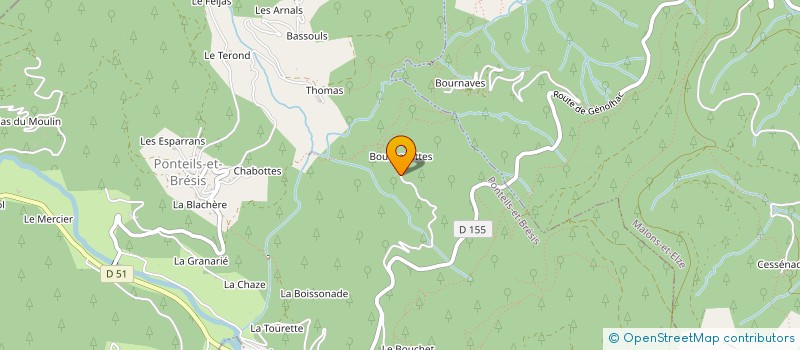 localisation de l'entreprise 882 835 192   PONTEILS-ET-BRESIS