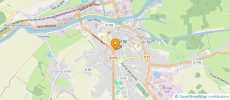 localisation de l'entreprise 882 844 889   PONTARLIER