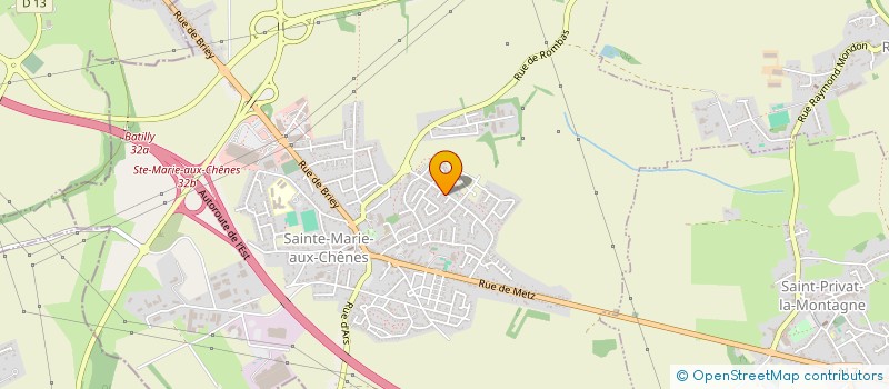 localisation de l'entreprise 882 846 918   SAINTE-MARIE-AUX-CHENES