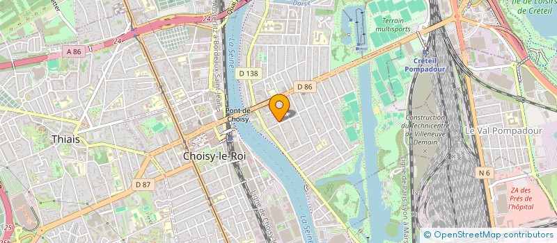 localisation de l'entreprise 882 847 700   TRIEL-SUR-SEINE