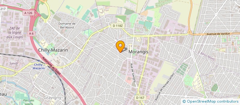 localisation de l'entreprise 882 874 365 à MORANGIS