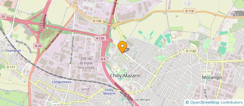 localisation de l'entreprise 882 882 491   CHILLY-MAZARIN