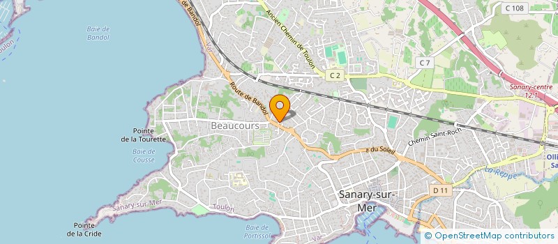 localisation de l'entreprise 882 884 174   SERIGNAN