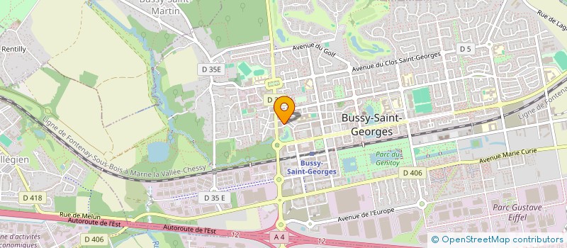 localisation de l'entreprise 882 898 836   BUSSY-SAINT-GEORGES