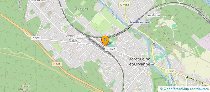 localisation de l'entreprise 882 901 598   MORET-LOING-ET-ORVANNE