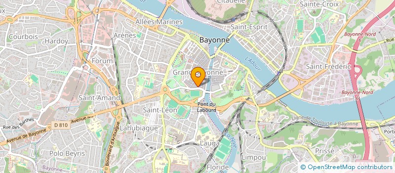 localisation de l'entreprise 882 908 684  à BAYONNE
