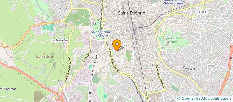 localisation de l'entreprise 882 925 134   SAINT-ETIENNE