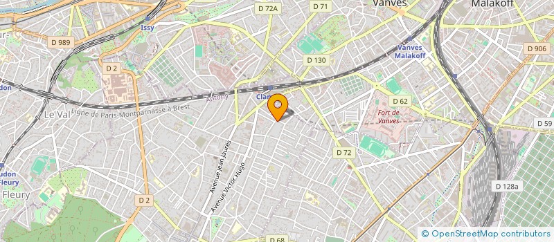 localisation de l'entreprise 882 926 207   CLAMART