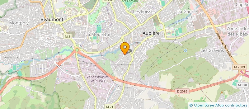 localisation de l'entreprise 882 951 031 à AUBIERE