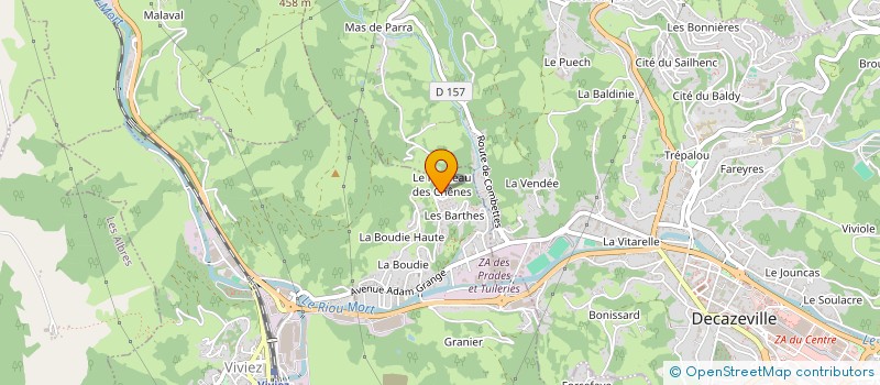 localisation de l'entreprise 882 980 329  à AURILLAC