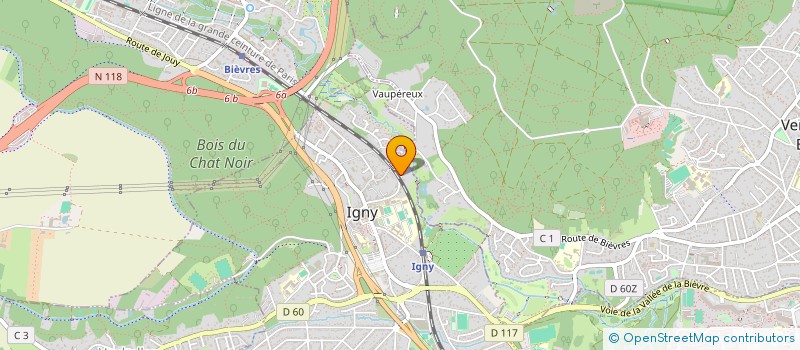 localisation de l'entreprise 883 011 587   IGNY