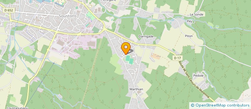 localisation de l'entreprise 883 017 428   SAINT-PAUL-LES-DAX