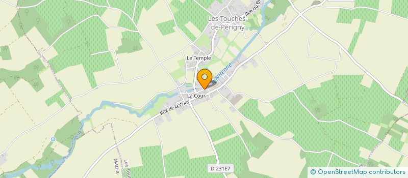 localisation de l'entreprise 883 023 129   LES TOUCHES-DE-PERIGNY