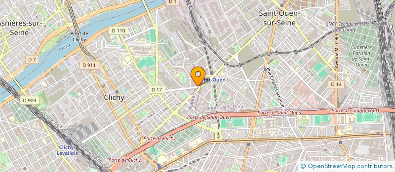 localisation de l'entreprise 883 024 135 à CLICHY