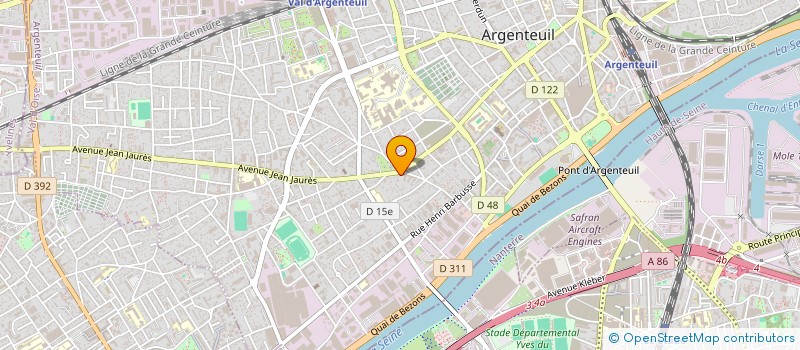 localisation de l'entreprise 883 031 247 à VERNOUILLET