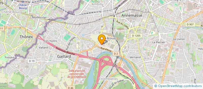localisation de l'entreprise 883 038 317 à ANNECY