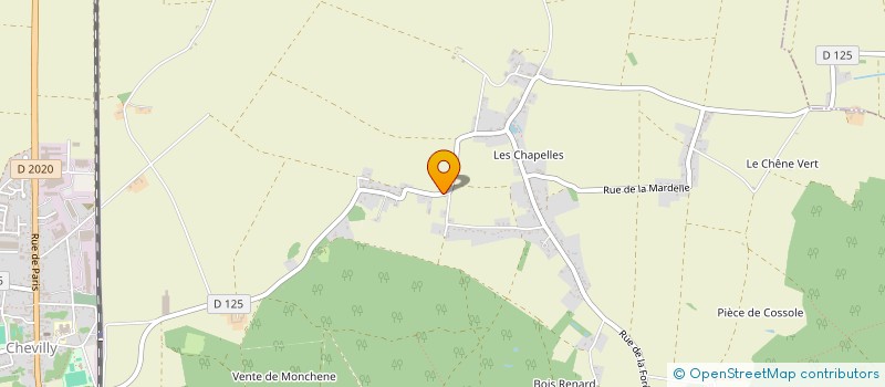 localisation de l'entreprise 883 041 790 à CHEVILLY