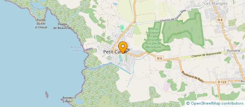 localisation de l'entreprise 883 046 104 à MANDELIEU-LA-NAPOULE